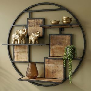 Wandrek Milou HUUS mangohout met metalen frame
