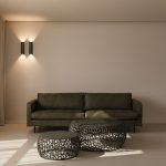 Stoere salontafelset Daley gemaakt van metaal is een echte eye-catcher voor elk industrieel interieur.