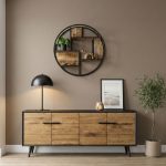 Dressoir Bresso Tower Living gecombineerd met Wandrek Jolande van HUUS
