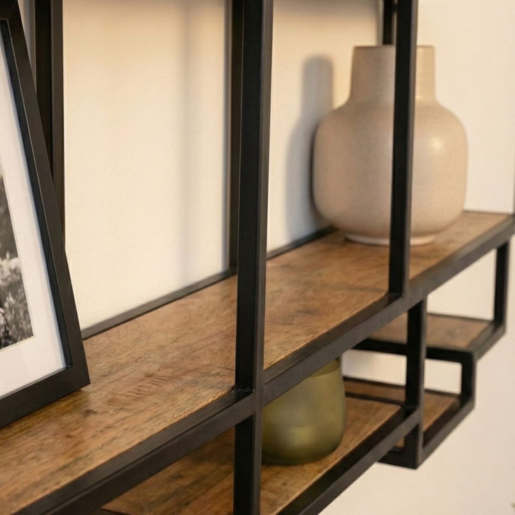 Wandrek Saar HUUS industrieel wandrek woonkamer