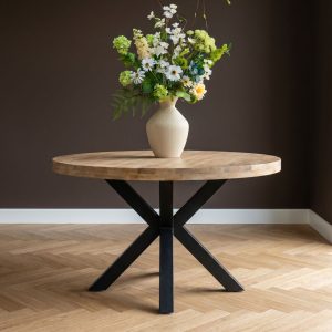 Eettafel iris gemaakt van mangohout en voor de goedkoopste prijs bij HUUS.