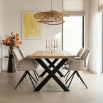 interieur foto van een trendy woonkamer met combiset iris derby.