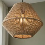 Detail jute kap hanglamp Ibiza van LABEL51