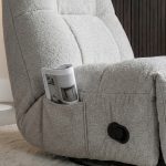 Detail foto van de zijkant van fauteuil Zen van HUUS