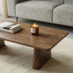 Detailfoto in een kleurrijk interieur van Salontafel Jule van LABEL51
