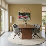 Eettafel Jule van LABEL51 in een modern interieur met elegante vormen