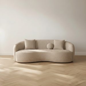 Organische bank Novo in een mooie beige kleur, verkrijgbaar bij HUUS.
