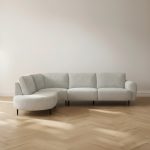 Hoekbank Milano van HUUS is de perfecte bank voor in jouw interieur.