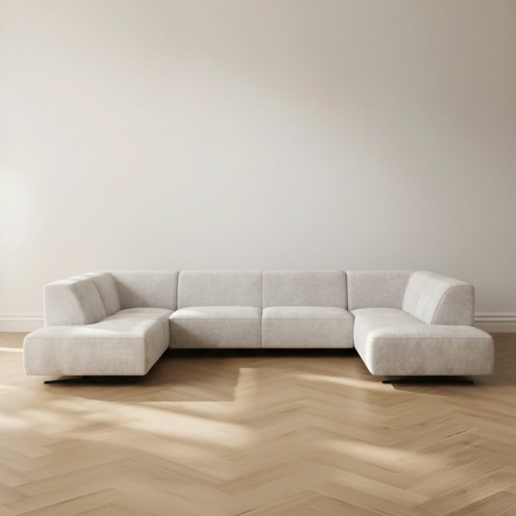 U-bank Rodano van HUUS, perfect voor grote woonkamer.