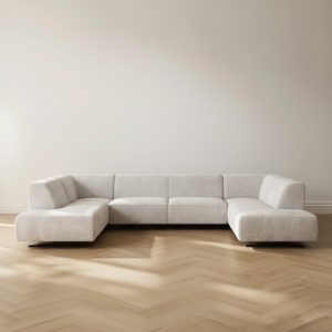 U-bank Rodano van HUUS, perfect voor grote woonkamer.