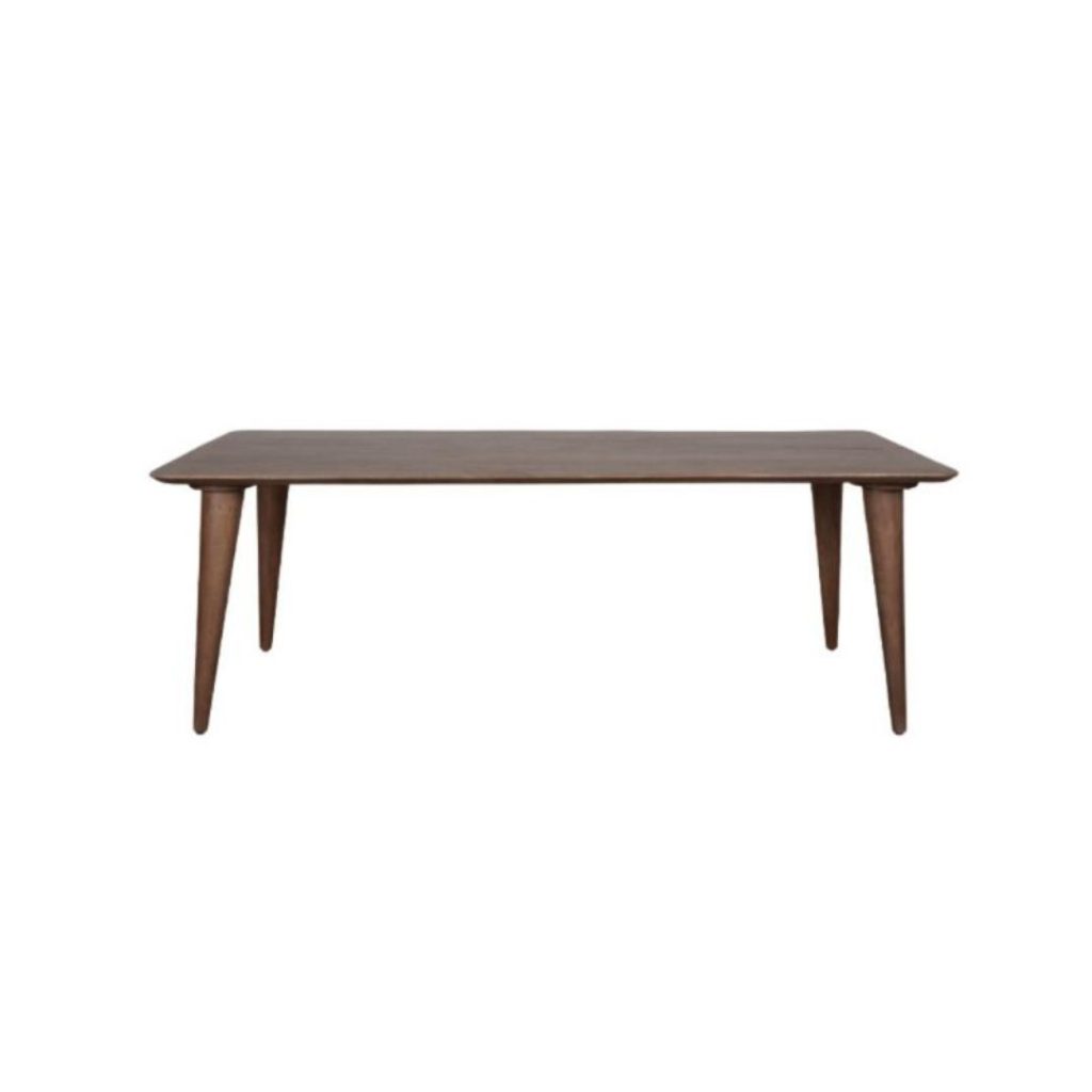Eettafel Fly van LABEL51 in de kleur espresso met strak en modern design