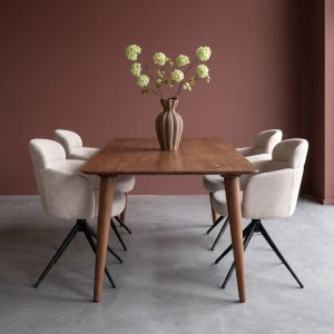 Eettafel Fly van LABEL51 gemaakt van Nature Smooth Mangohout