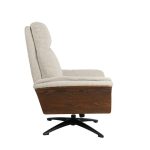 Fauteuil Zenza met hocker van LABEL51