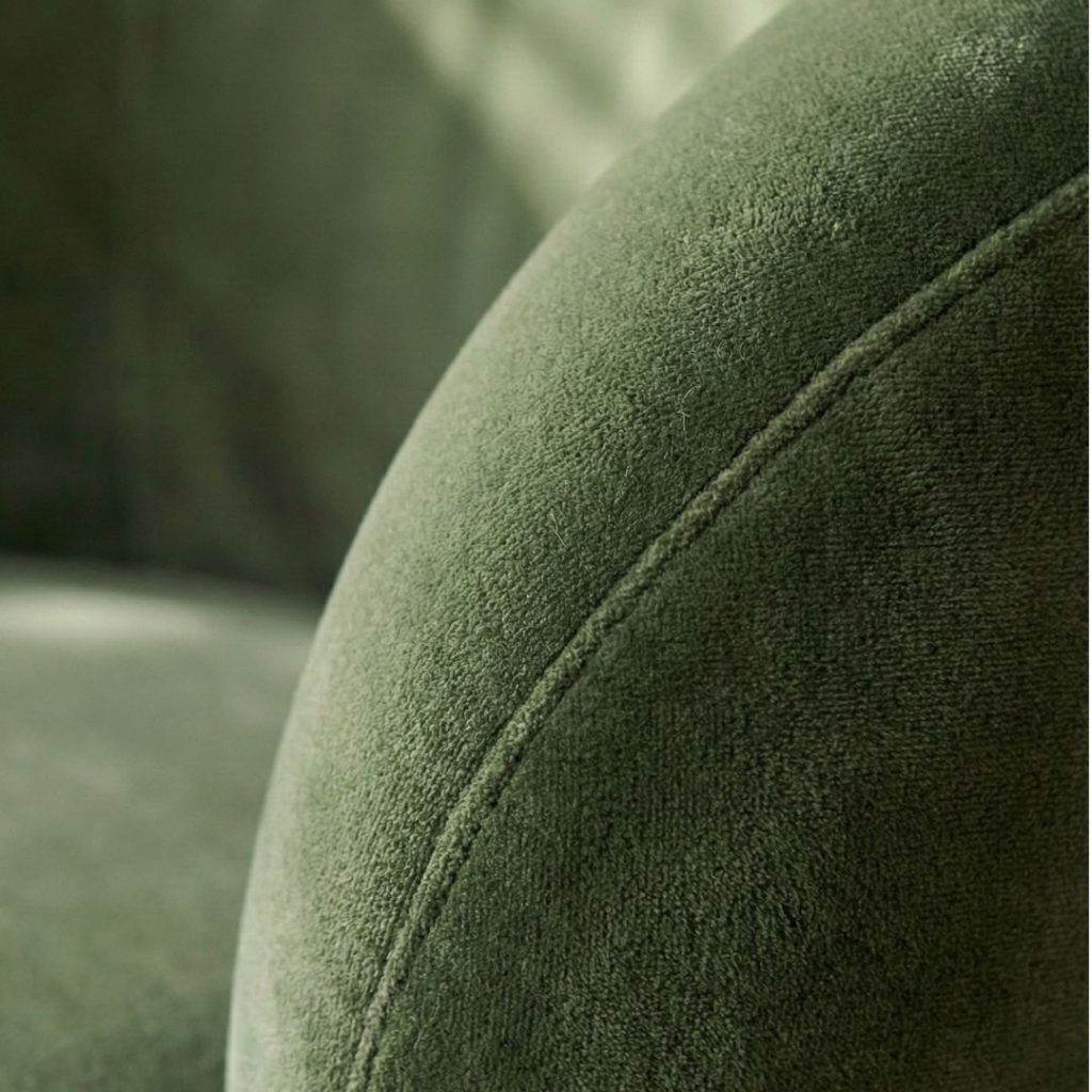 Fauteuil Lobby velvet stof van HUUS