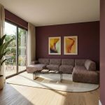 U-bank Verona van LABEL51 als royale eyecatcher in een moderne woonkamer