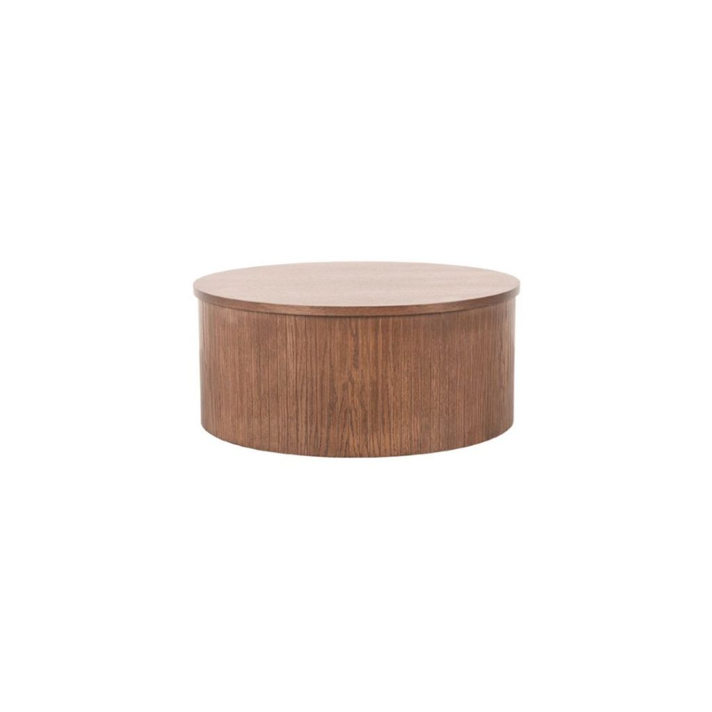 Salontafel Oliva van LABEL51 in walnootbruine uitvoering