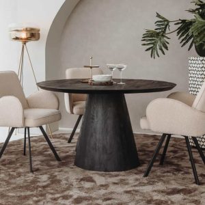 Eettafel Premana rond van Tower Living bij HUUS
