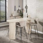 Bartafel Liva uit de HUUS Premium Collectie is een stijlvolle en eigentijdse toevoeging aan je woonkamer