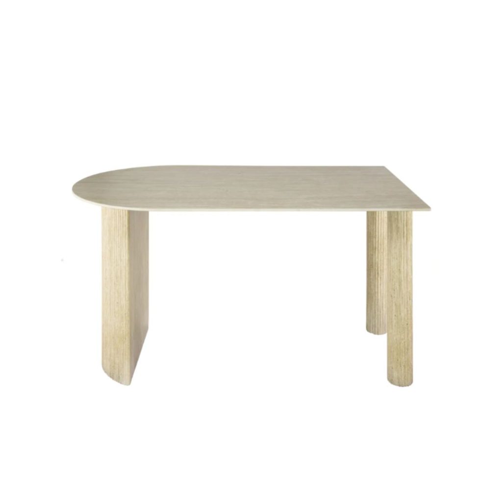 Eettafel Liva 2 uit de HUUS Premium Collectie is een stijlvolle en eigentijdse toevoeging aan je woonkamer