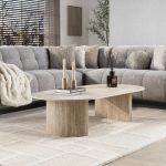 Salontafel Liva uit de HUUS Premium Collectie is een stijlvolle en eigentijdse toevoeging aan je woonkamer