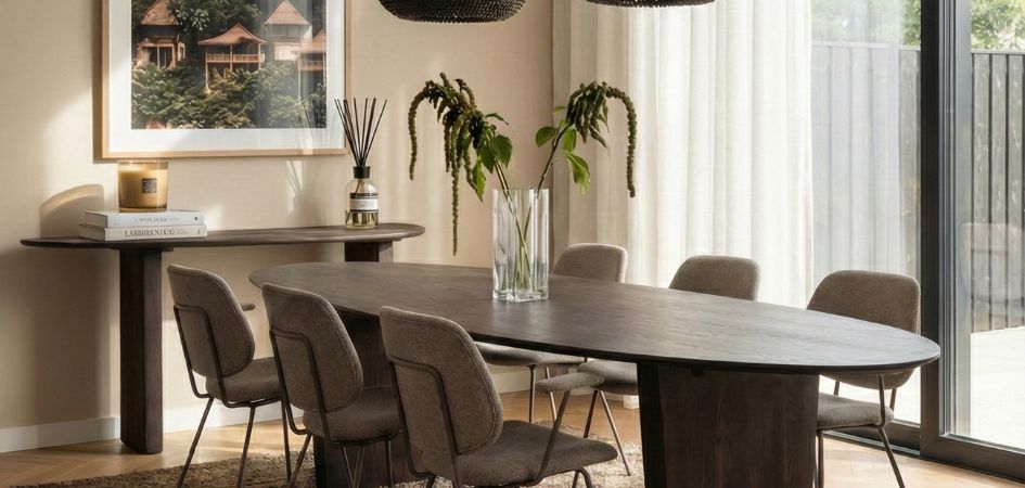 Meubelserie WOW van LABEL51 bij HUUS in een modern Japandi interieur