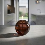 Kaars Globus Amber Tenderflame bij HUUS
