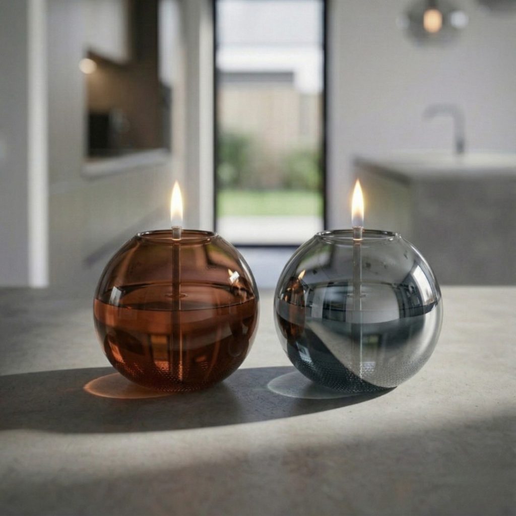 Tenderflame kaars Globus bij HUUS