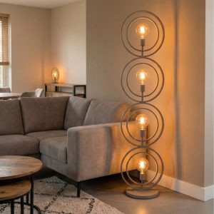 Vloerlamp Roxy beige HUUS Premium Collectie