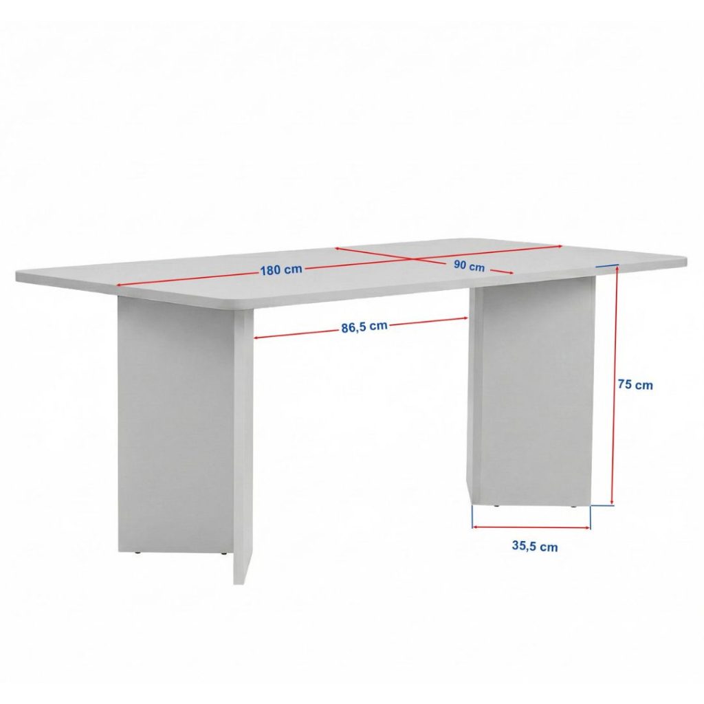 Eettafel keiko afmetingen foto
