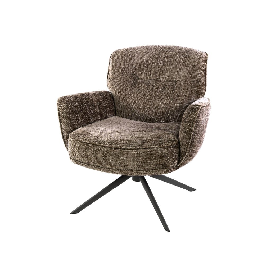 HUUS fauteuil tommy in champagne kleur