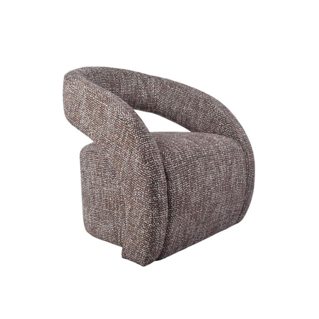 Fauteuil Anitbes van LABEL51 in een unieke Cherry Chocolate kleur