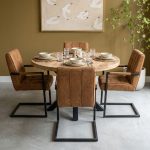 Combideal stoel two & tafel iris 130 cm, nu met extra korting!