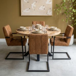 Combideal stoel two & tafel iris 130 cm, nu met extra korting!