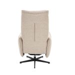 Elektrische relaxfauteuil Goteborg van LABEL51 naturel boucle.
